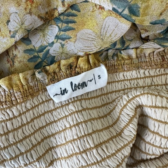 PinkBlush Floral Smocked Maternity Dress - Picture 6 of 6